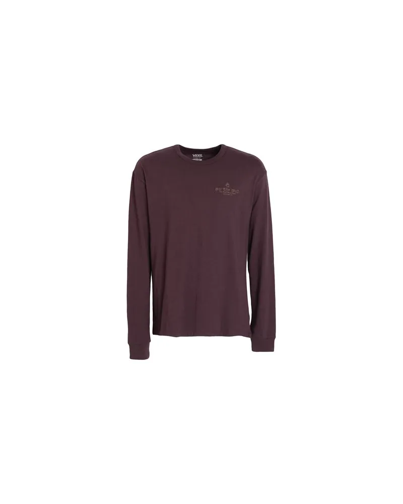 Vans AMUSEMENT 66 CREST LS TEE  - TOPS - T-shirtsauf YOOX.COM Pflaume