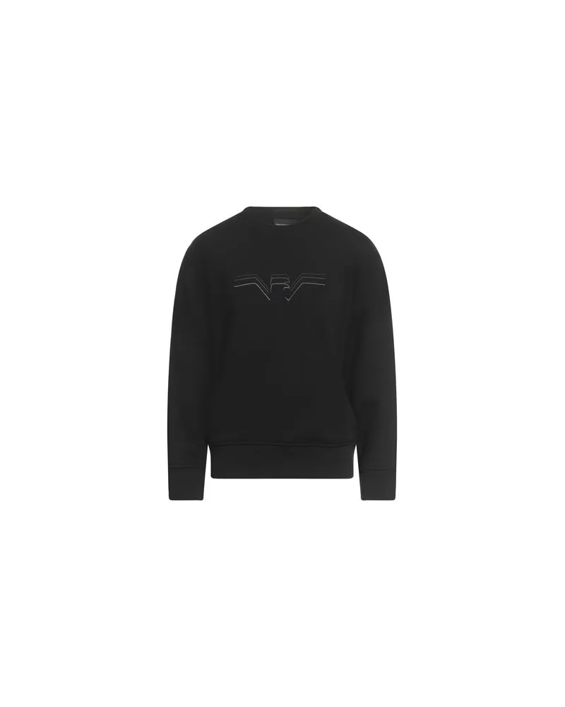Emporio Armani TOPS - Sweatshirtsauf YOOX.COM Schwarz