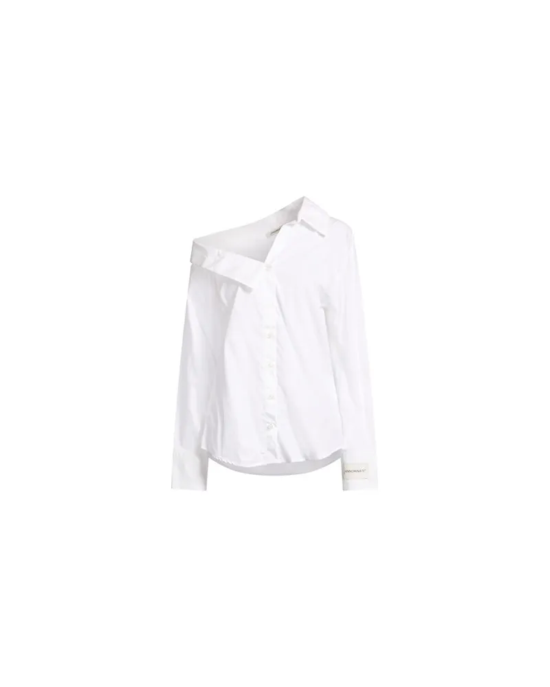 HINNOMINATE TOPS - Hemdenauf YOOX.COM Weiß