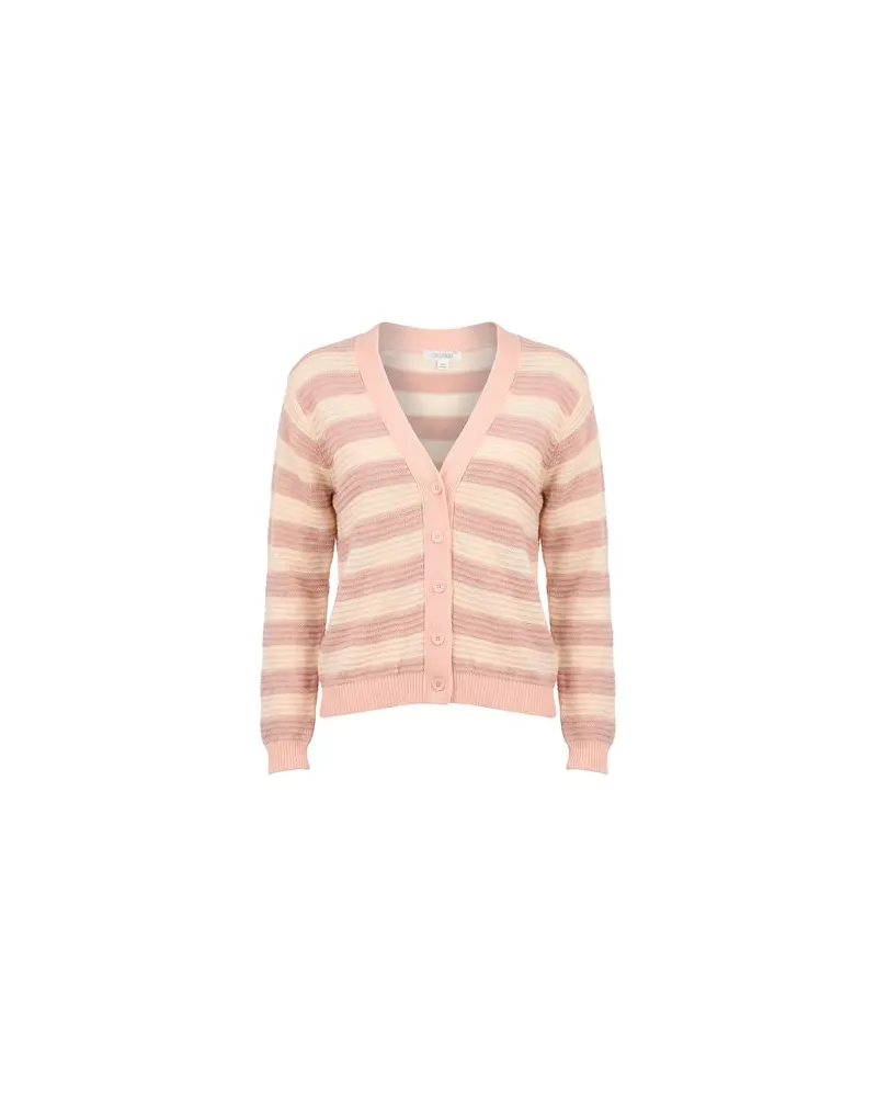 CROSSLEY STRICKWAREN - Strickjackenauf YOOX.COM Pfirsich