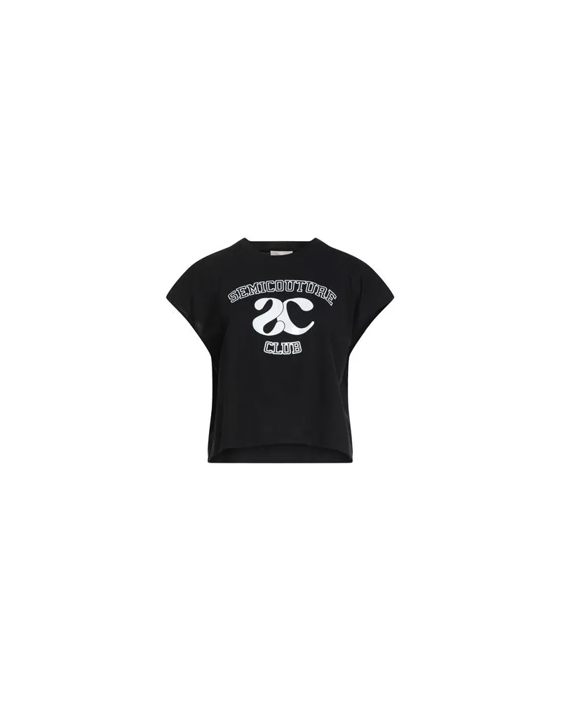 Semicouture TOPS - T-shirtsauf YOOX.COM Schwarz