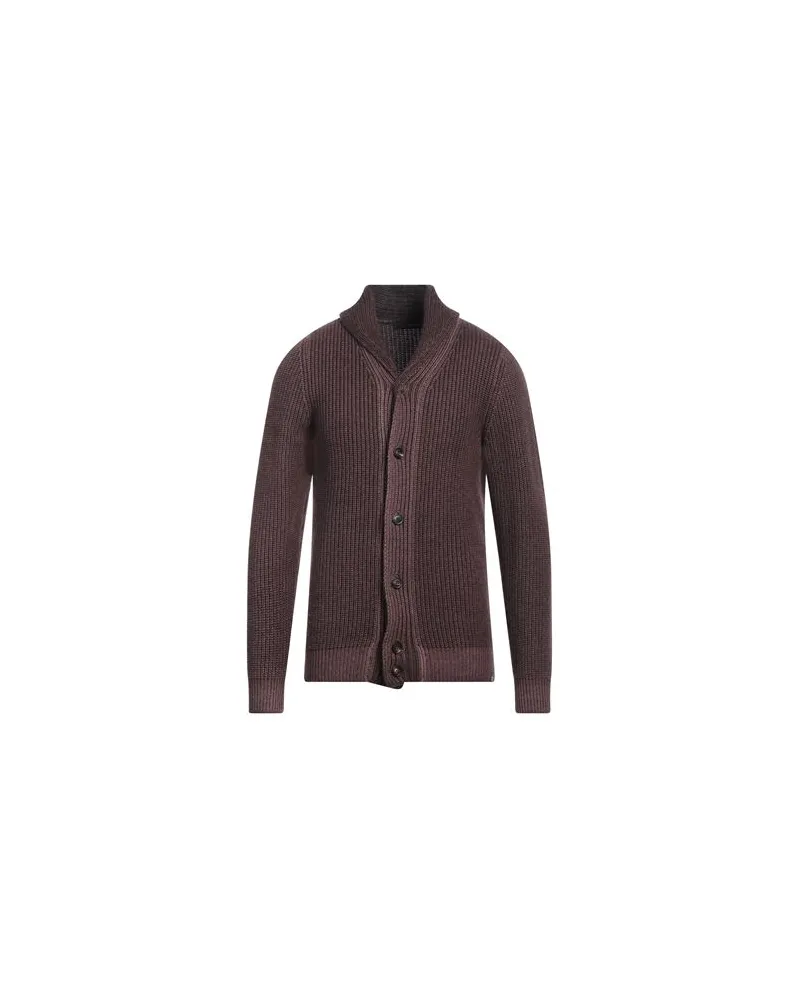 LARDINI STRICKWAREN - Strickjackenauf YOOX.COM Pflaume