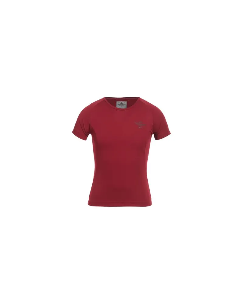 Aeronautica Militare TOPS - T-shirtsauf YOOX.COM Ziegelrot