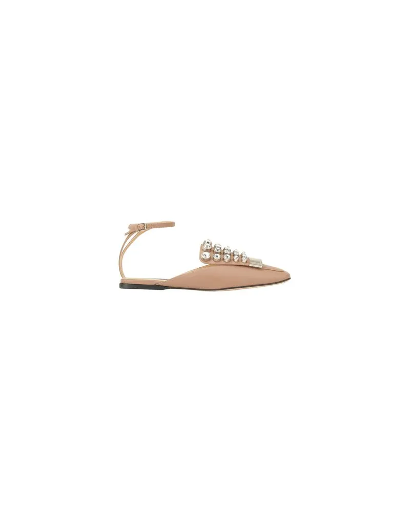 Sergio Rossi SCHUHE - Ballerinasauf YOOX.COM Antikrosa