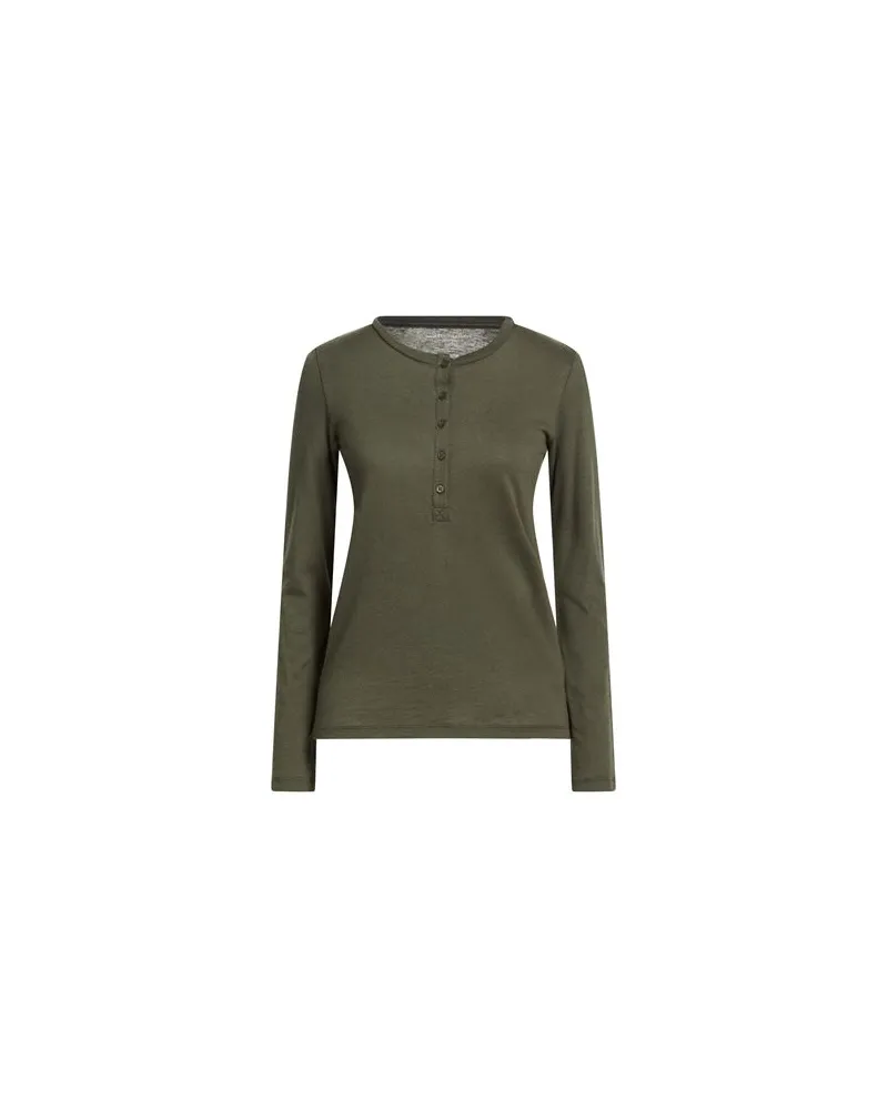 Majestic TOPS - T-shirtsauf YOOX.COM Militärgrün