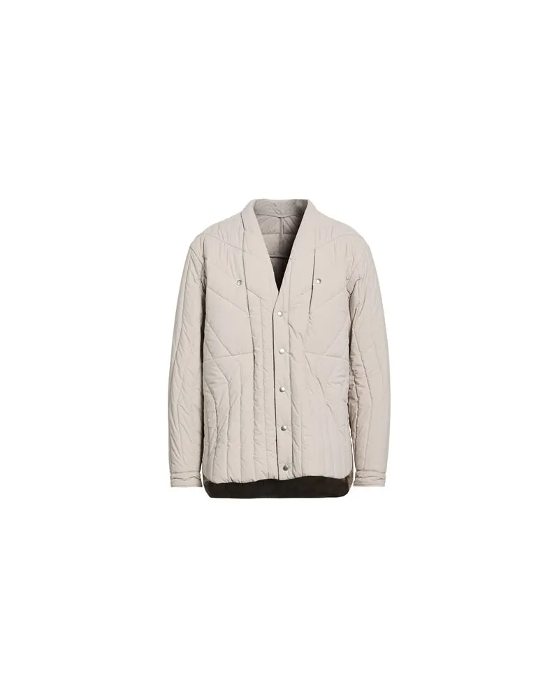 Rick Owens JACKEN & MÄNTEL - Pufferjacken & Daunenjackenauf YOOX.COM Hellgrau