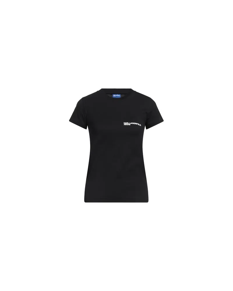 Karl Lagerfeld TOPS - T-shirtsauf YOOX.COM Schwarz