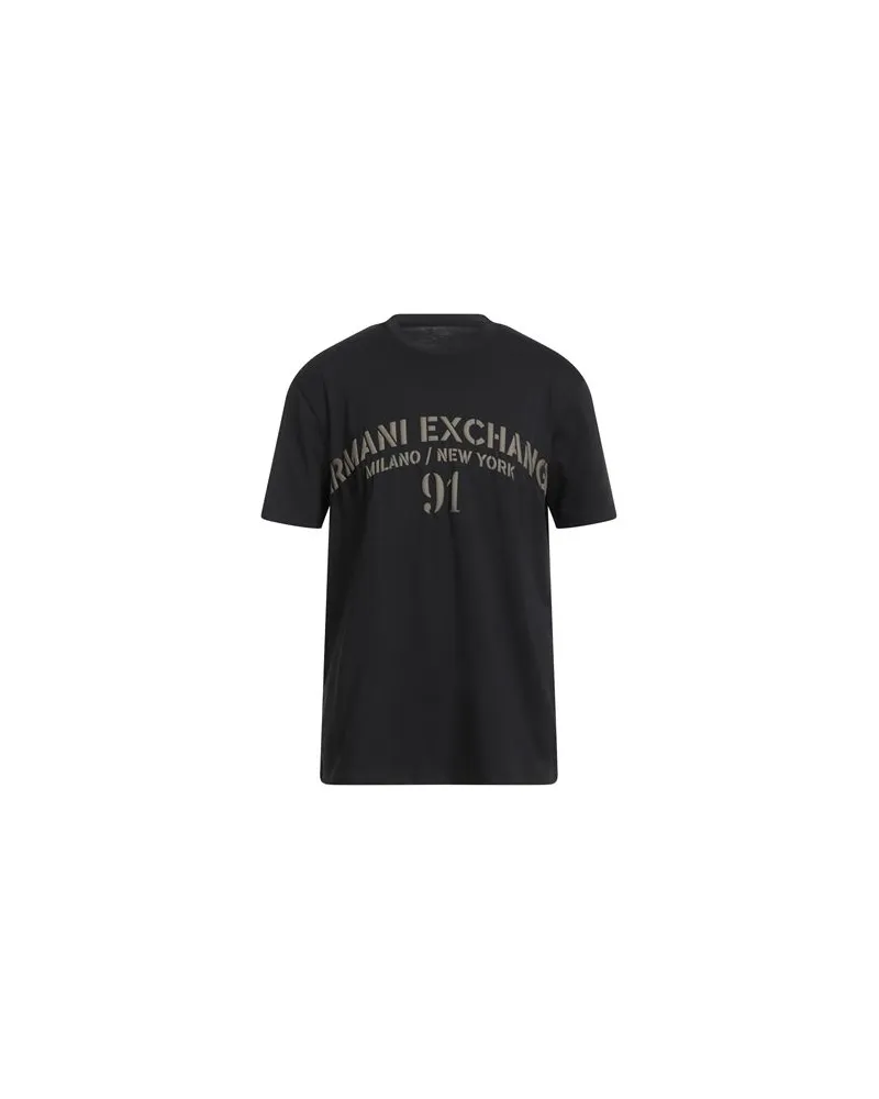 Armani Exchange TOPS - T-shirtsauf YOOX.COM Schwarz