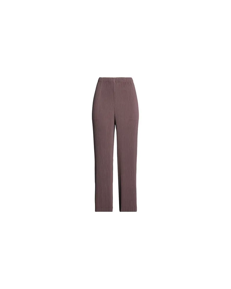 Issey Miyake HOSEN & RÖCKE - Hosenauf YOOX.COM Schokobraun