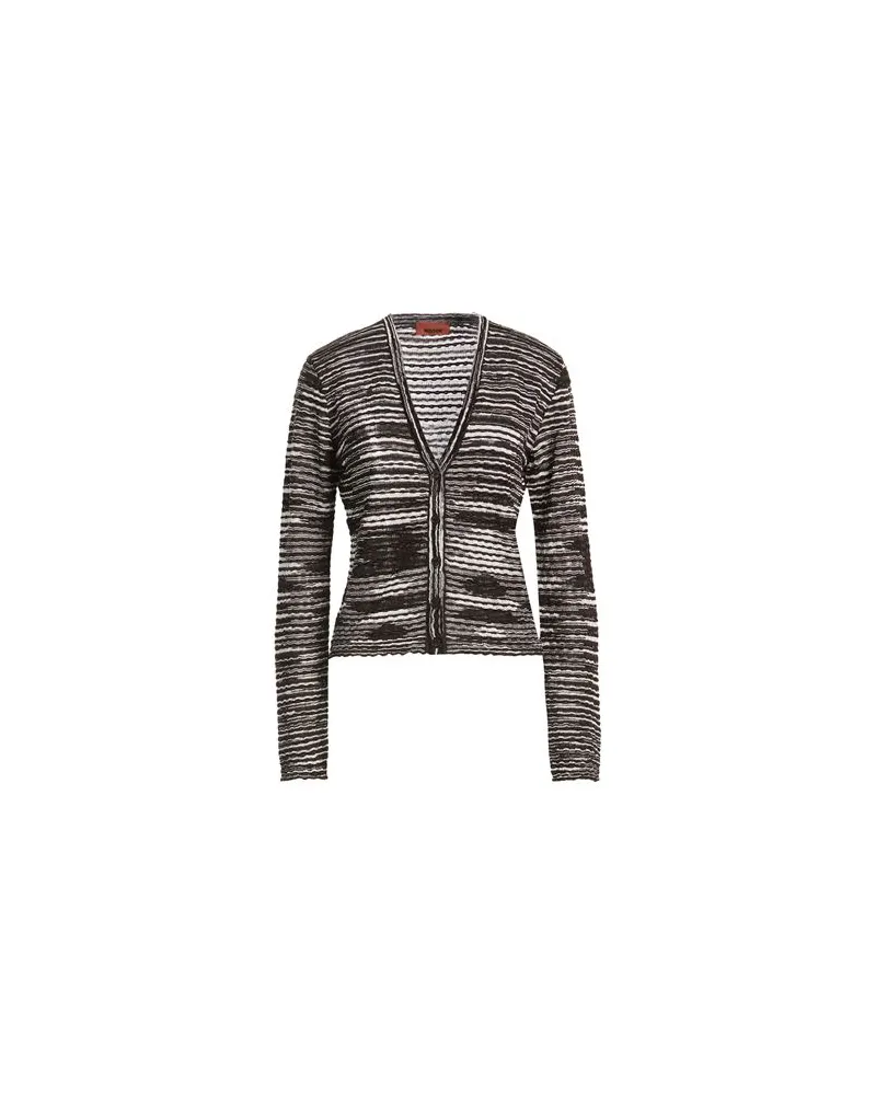 Missoni STRICKWAREN - Strickjackenauf YOOX.COM Dunkelbraun