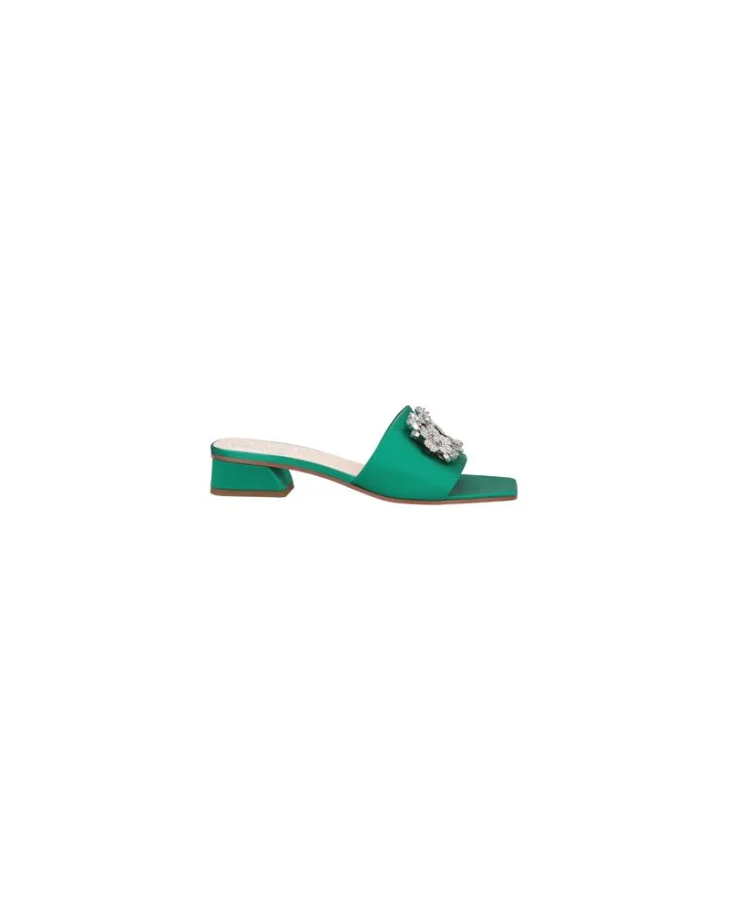 Roger Vivier SCHUHE - Sandalenauf YOOX.COM Smaragdgrün