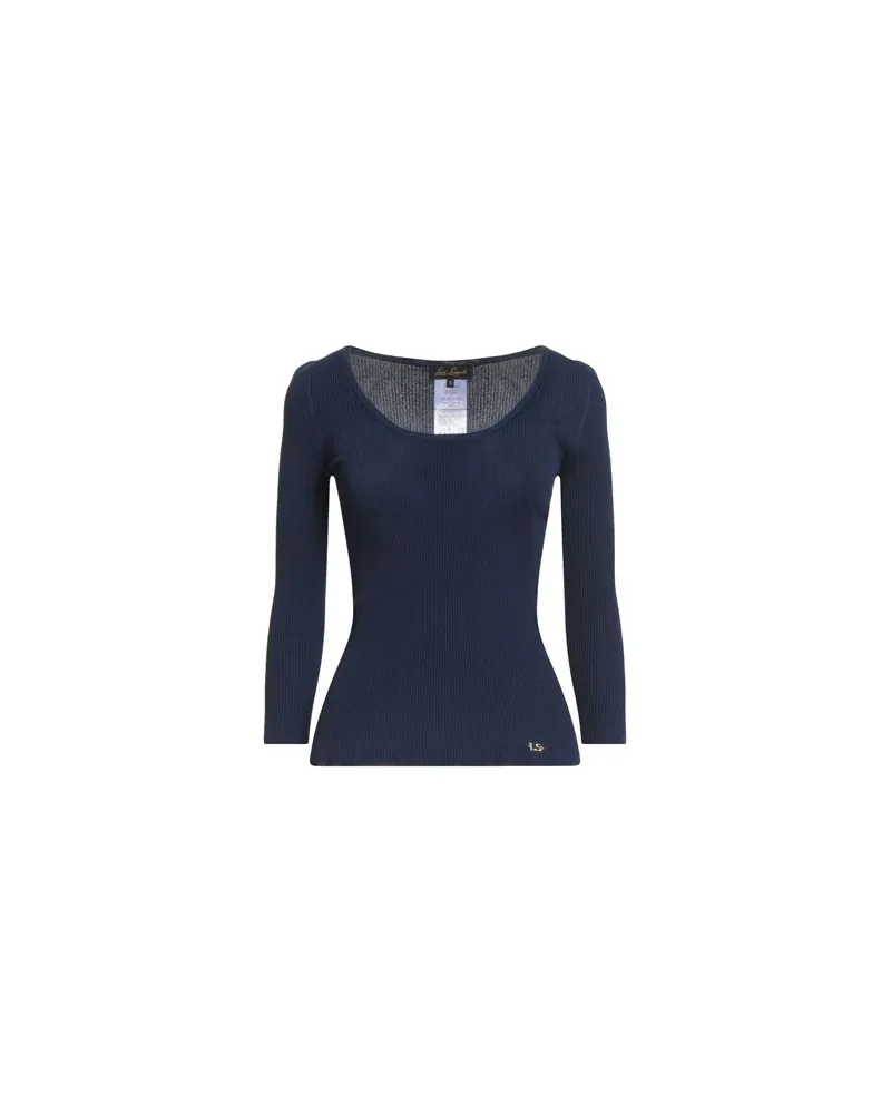 Luisa Spagnoli STRICKWAREN - Pulloverauf YOOX.COM Marineblau