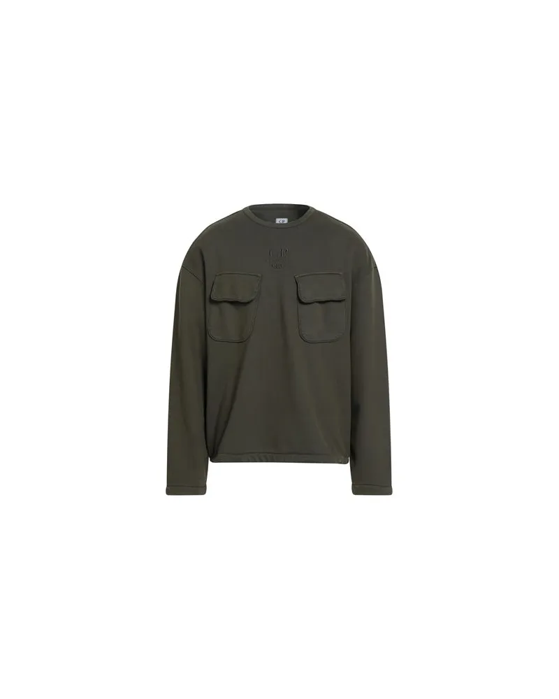 C.P. Company TOPS - Sweatshirtsauf YOOX.COM Dunkelgrün