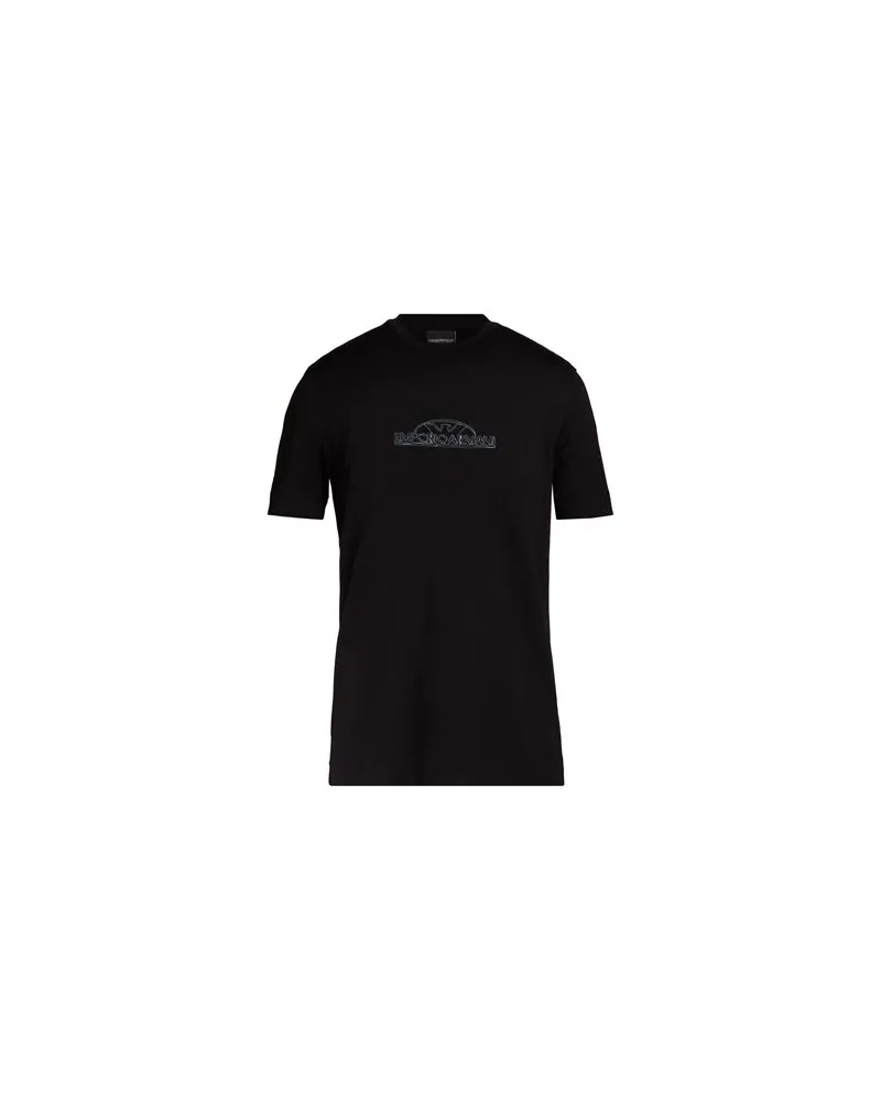 Emporio Armani TOPS - T-shirtsauf YOOX.COM Schwarz
