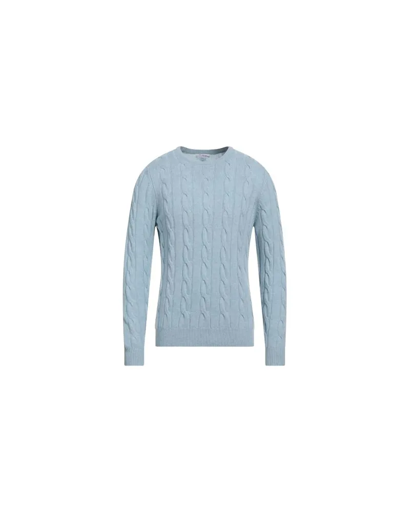 Malo STRICKWAREN - Pulloverauf YOOX.COM Himmelblau