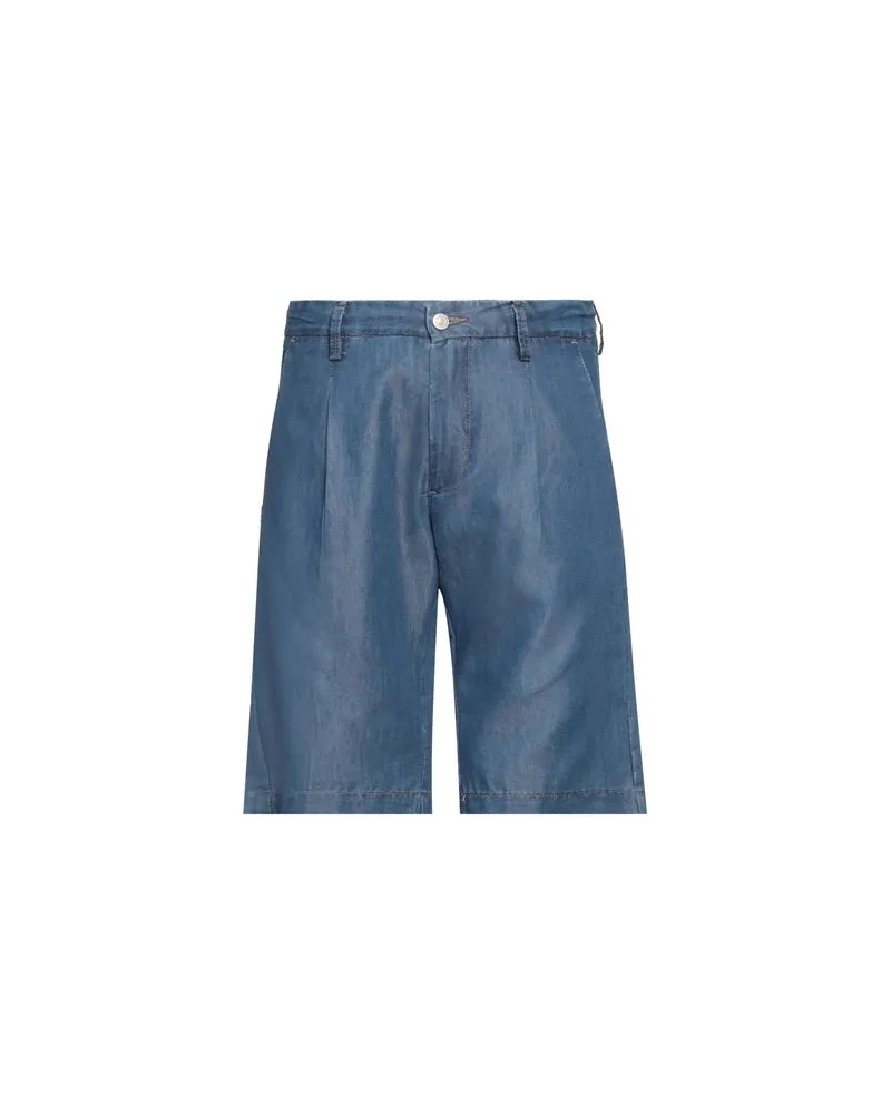Daniele Alessandrini HOSEN & RÖCKE - Jeansshortsauf YOOX.COM Blau