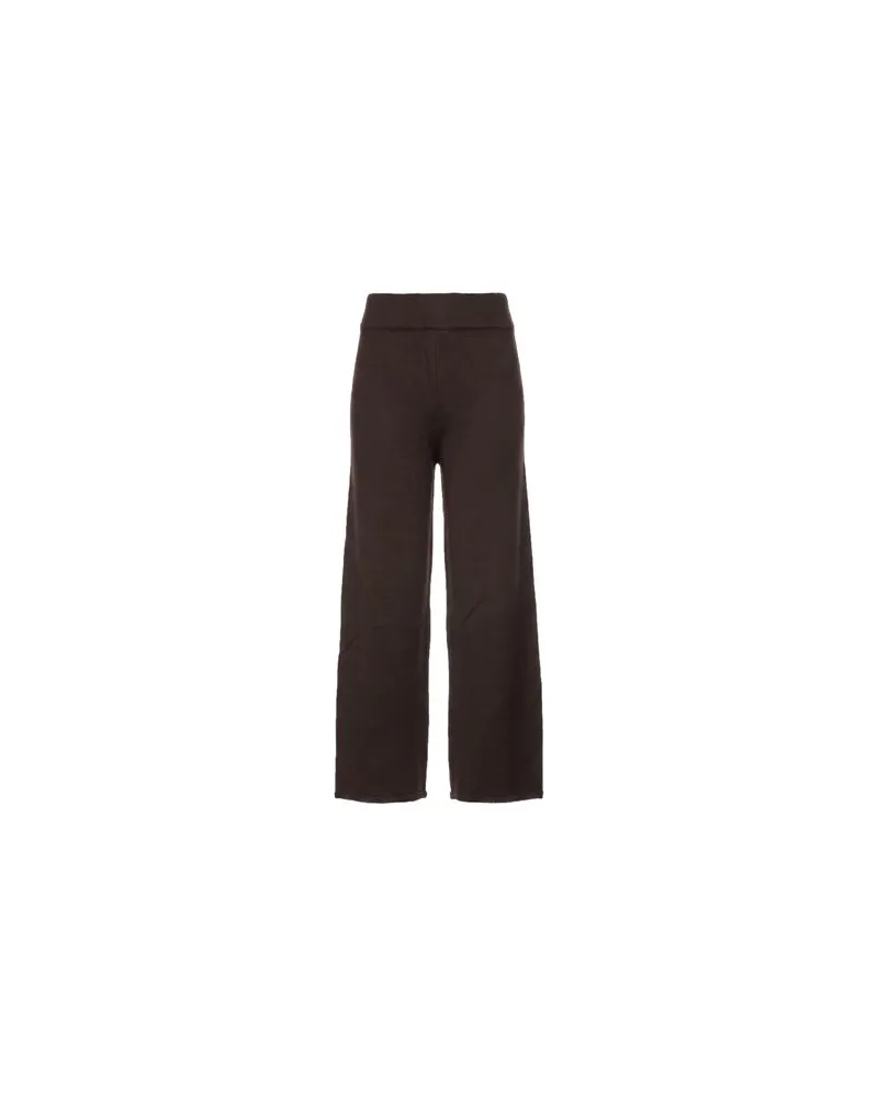 Max Mara HOSEN & RÖCKE - Hosenauf YOOX.COM Dunkelbraun