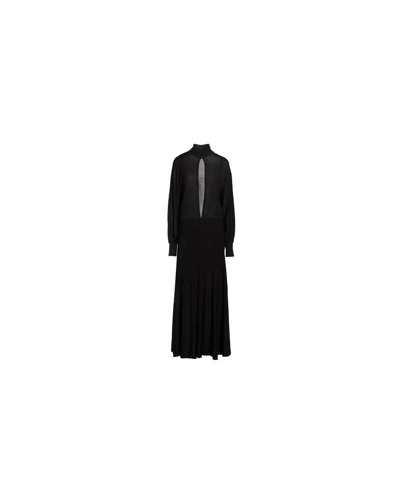 Alaïa KLEIDER - Maxi-Kleiderauf YOOX.COM Schwarz