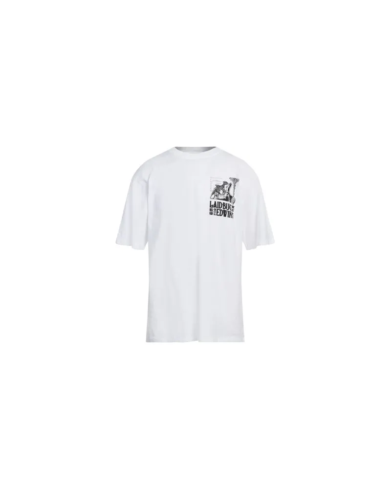 Edwin Jeans TOPS - T-shirtsauf YOOX.COM Weiß