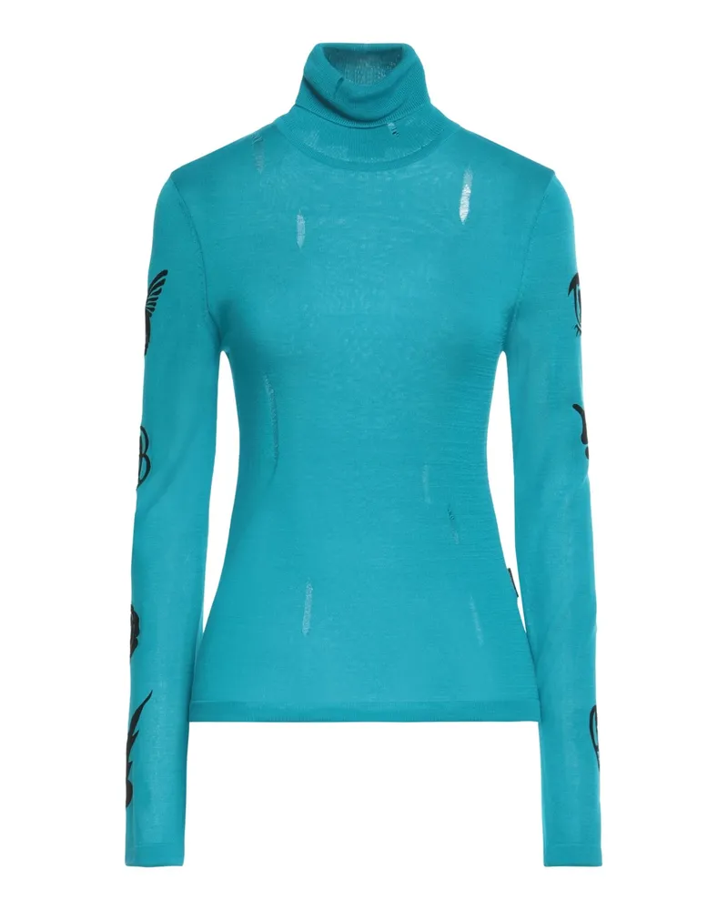 Andersson Bell Rollkragenpullover Azurblau