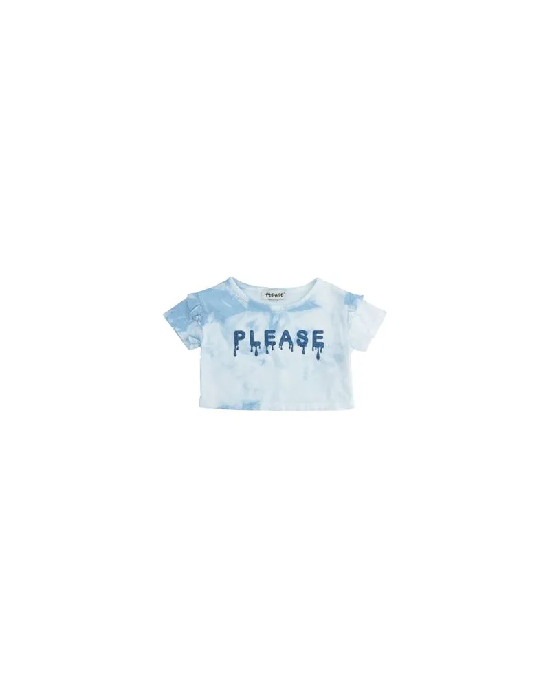 Please TOPS - T-shirtsauf YOOX.COM Himmelblau