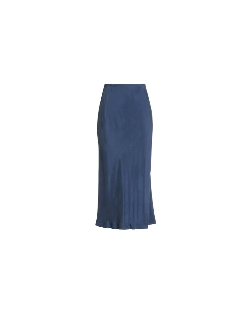 TELA HOSEN & RÖCKE - Midi-Röckeauf YOOX.COM Blau