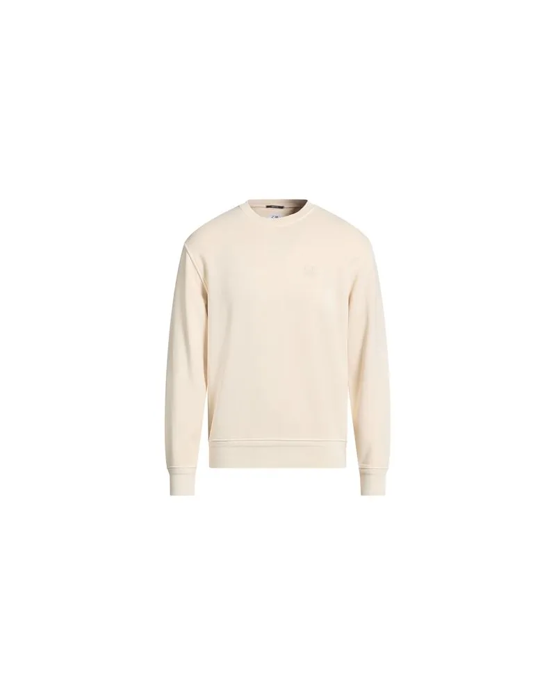 C.P. Company TOPS - Sweatshirtsauf YOOX.COM Cremeweiß