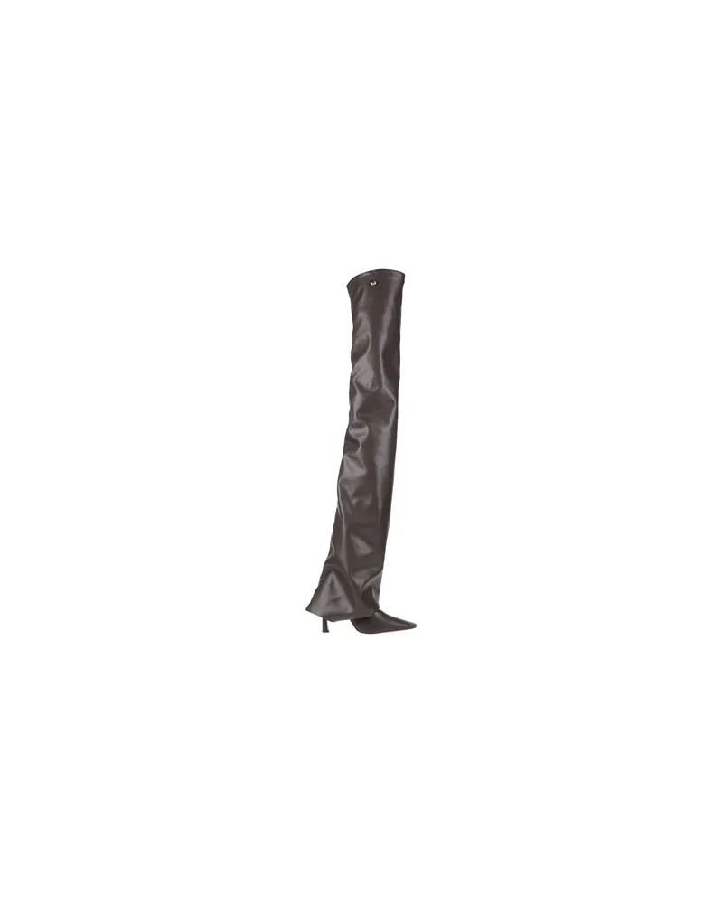 ATTICO SCHUHE - Stiefelauf YOOX.COM Schokobraun