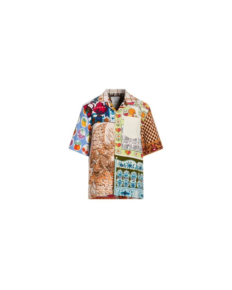 Marine Serre GOLD LINE - TOPS - Hemdenauf YOOX.COM Braun