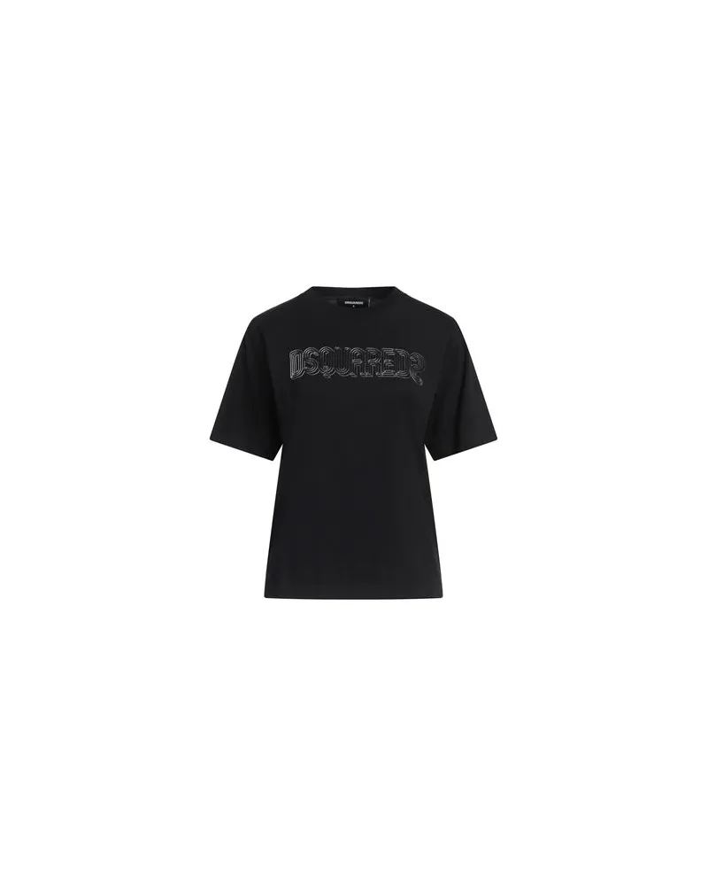 Dsquared2 TOPS - T-shirtsauf YOOX.COM Schwarz