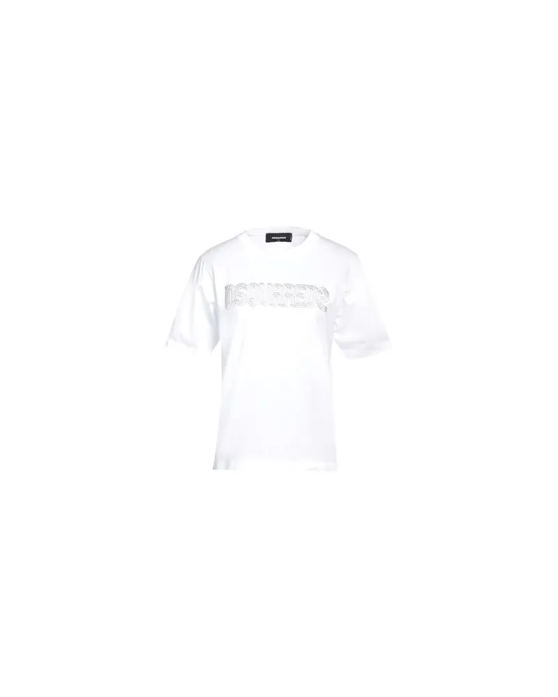 Dsquared2 TOPS - T-shirtsauf YOOX.COM Weiß