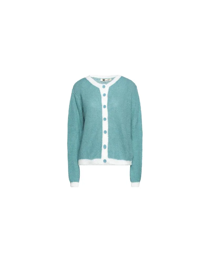 Ebarrito STRICKWAREN - Strickjackenauf YOOX.COM Aquamarin