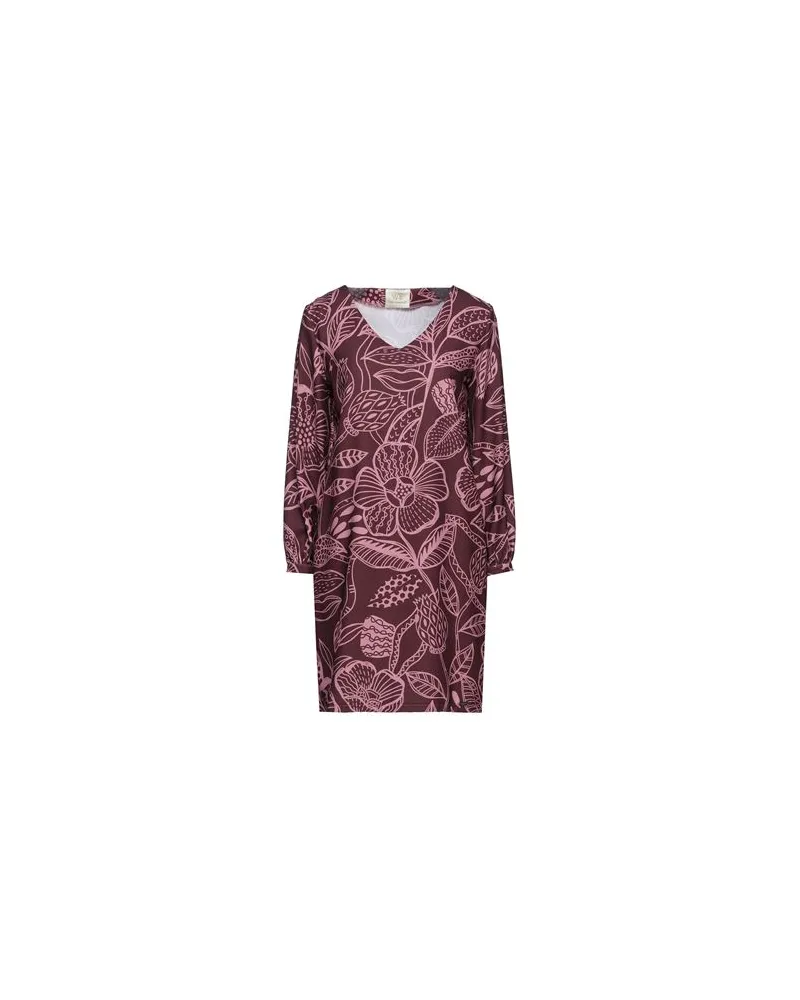VerySimple KLEIDER - Mini-Kleiderauf YOOX.COM Bordeaux