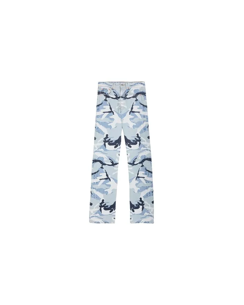 VETEMENTS HOSEN & RÖCKE - Jeanshosenauf YOOX.COM Blau