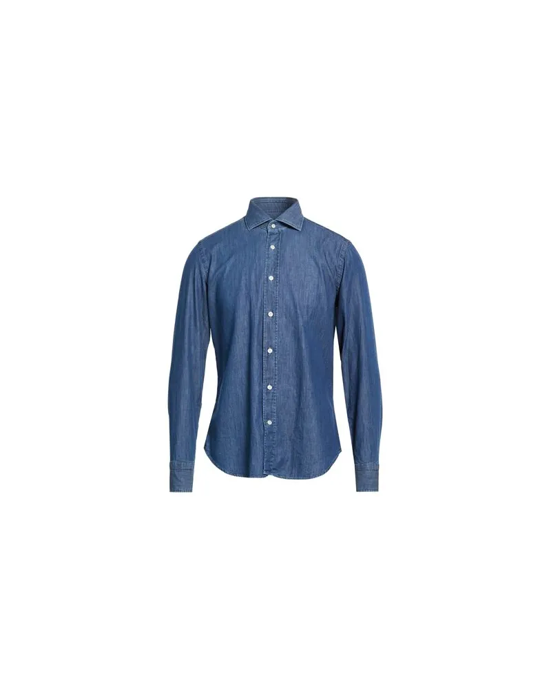 Caliban TOPS - Jeanshemdenauf YOOX.COM Blau