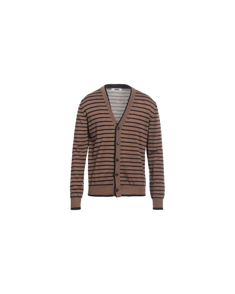 Mauro Grifoni STRICKWAREN - Strickjackenauf YOOX.COM Braun