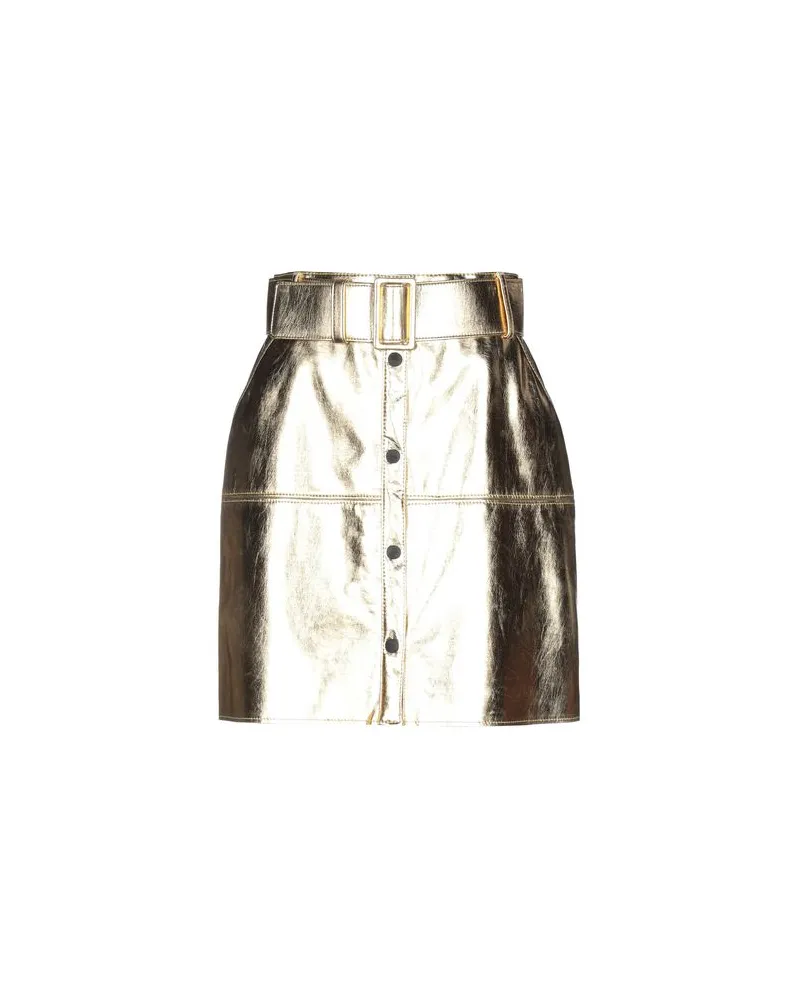 MSGM HOSEN & RÖCKE - Midi-Röckeauf YOOX.COM Gold