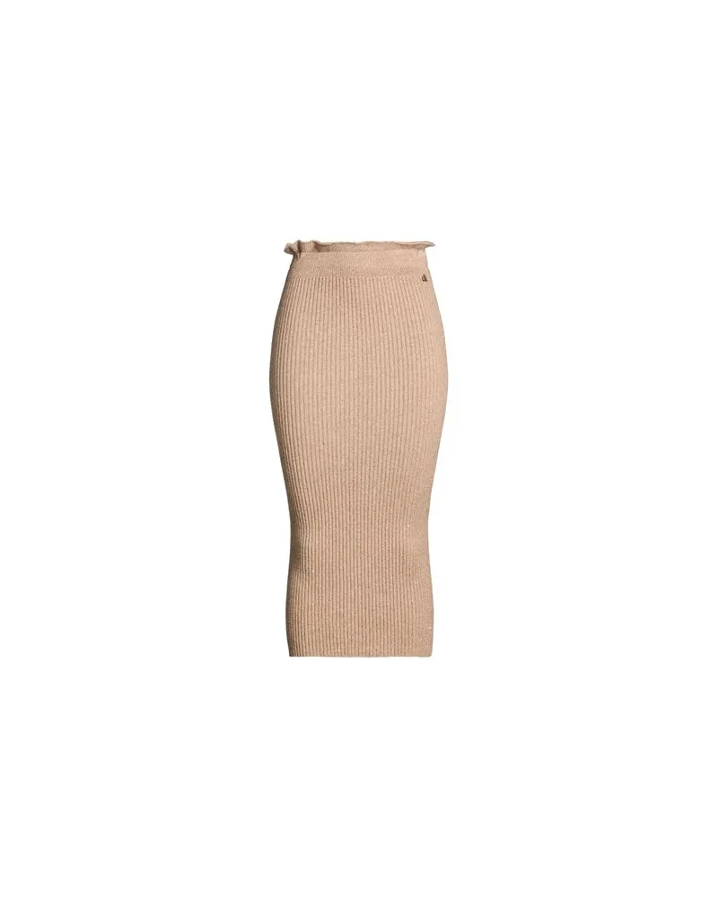 Dixie HOSEN & RÖCKE - Midi-Röckeauf YOOX.COM Beige
