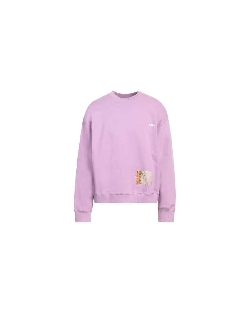 MSGM FANTASTIC GREEN X DUCCIO MARIA GAMBI - TOPS - Sweatshirtsauf YOOX.COM Lila