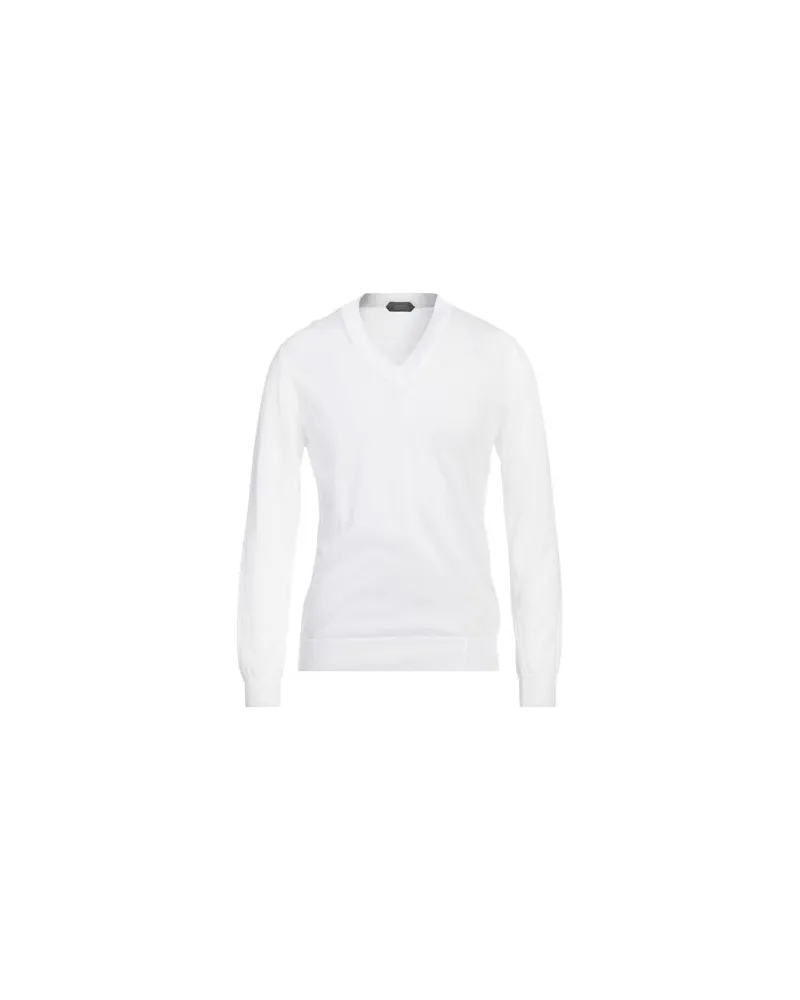 Zanone STRICKWAREN - Pulloverauf YOOX.COM Weiß