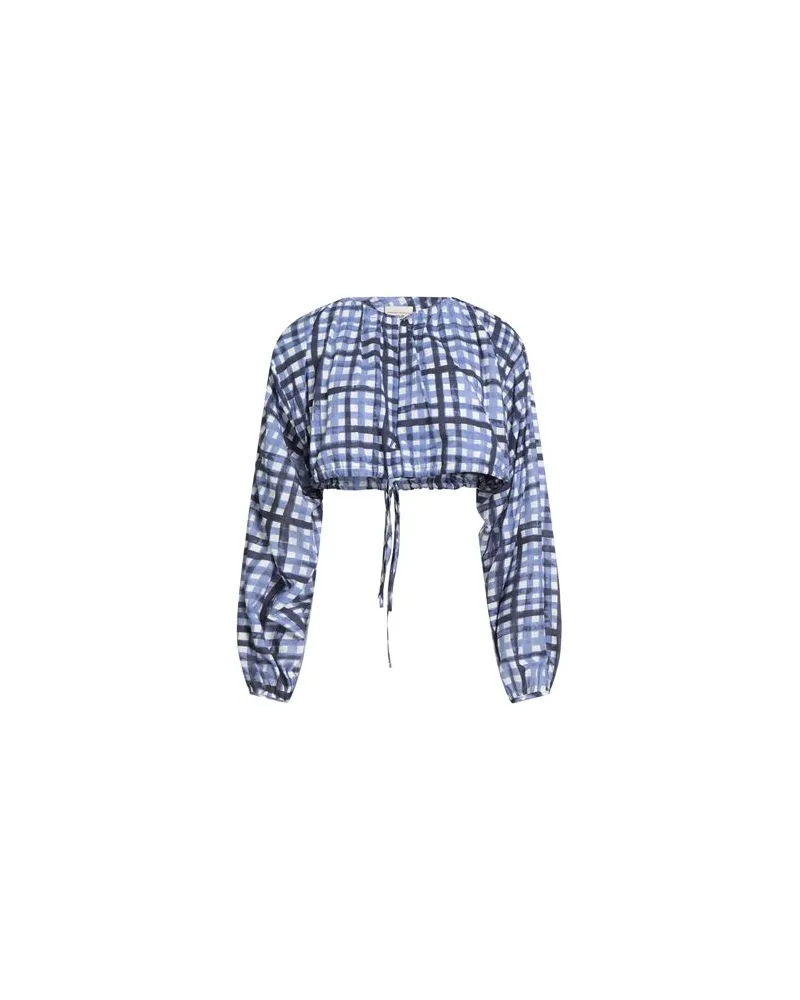 Semicouture TOPS - Topsauf YOOX.COM Blau