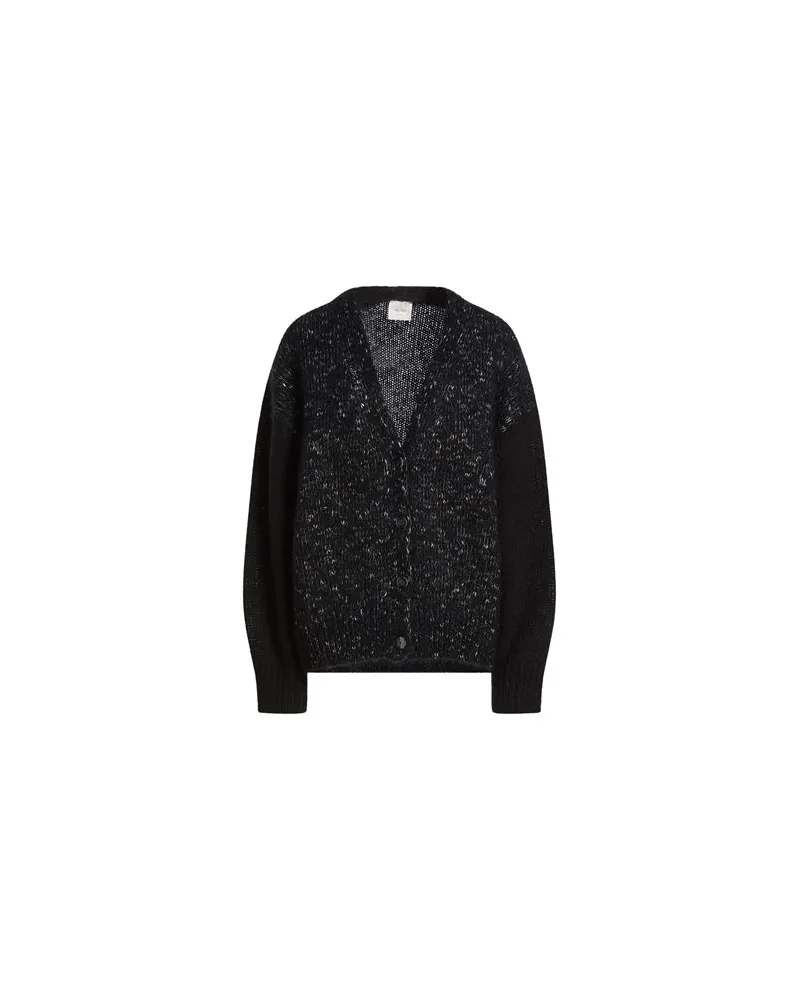 ALYSI CRÈME - STRICKWAREN - Strickjackenauf YOOX.COM Schwarz