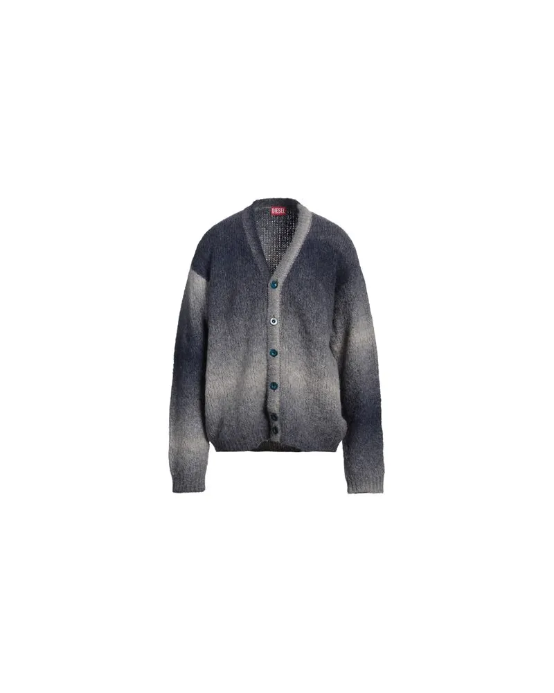 Diesel STRICKWAREN - Strickjackenauf YOOX.COM Marineblau