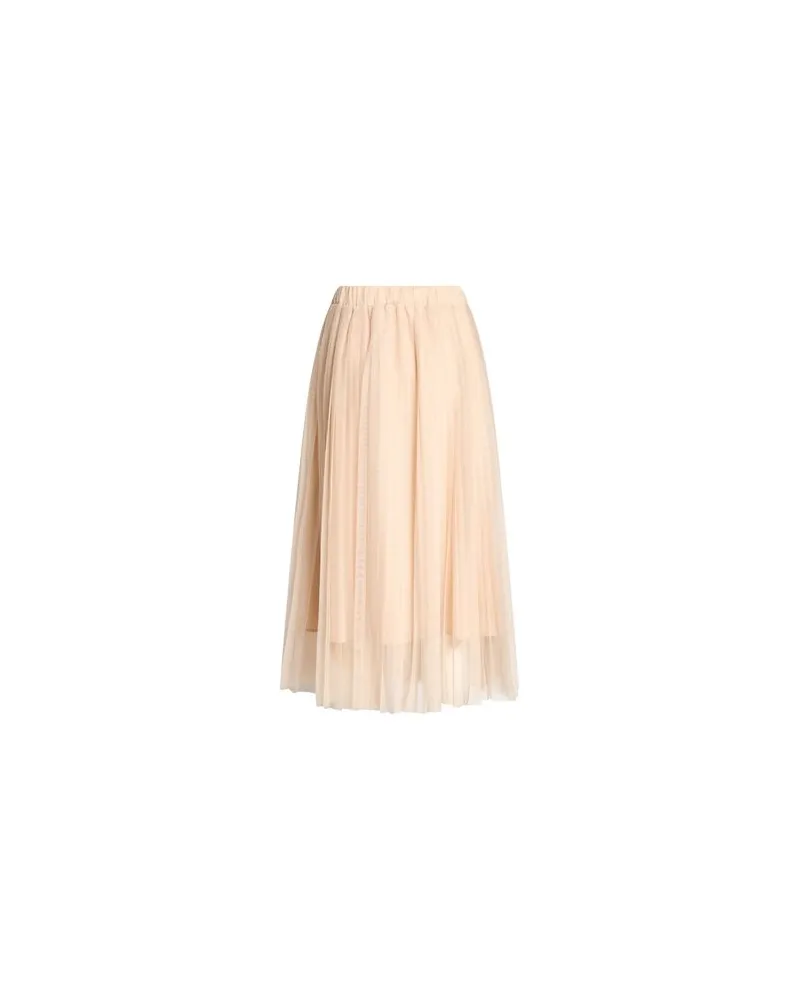 Twin-Set U&B - HOSEN & RÖCKE - Midi-Röckeauf YOOX.COM Beige