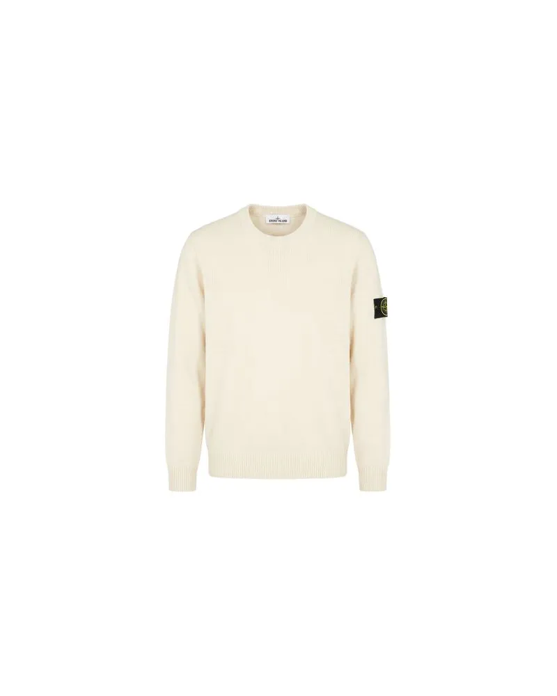 Stone Island STRICKWAREN - Pulloverauf YOOX.COM Cremeweiß