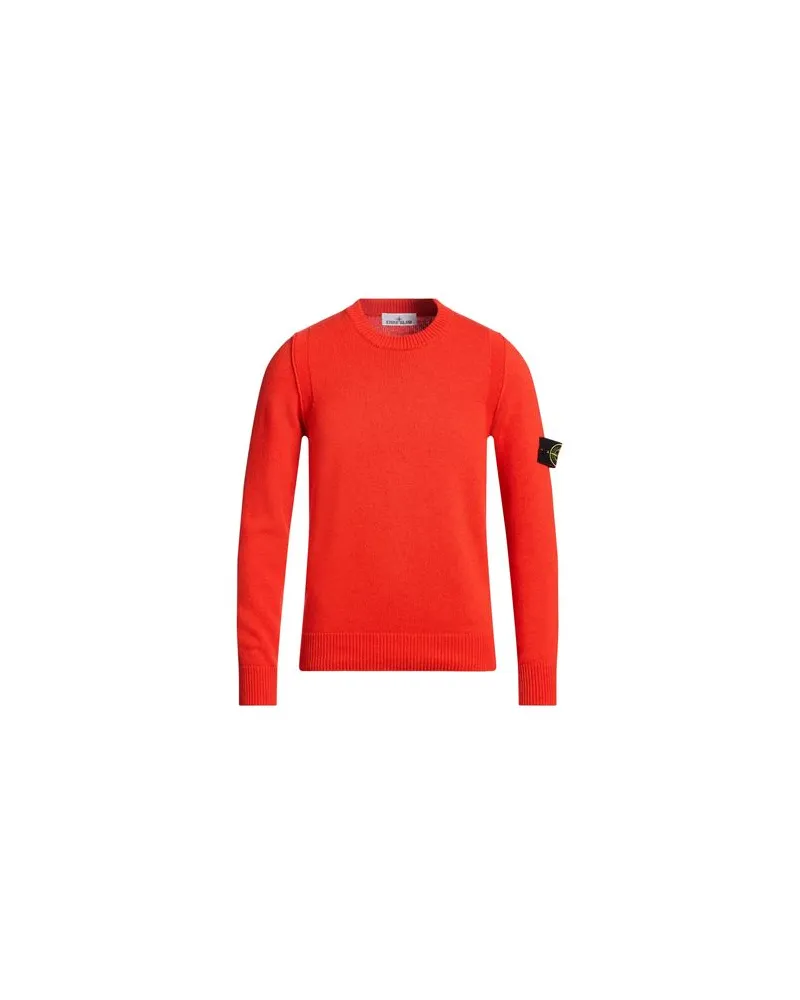 Stone Island STRICKWAREN - Pulloverauf YOOX.COM Tomatenrot