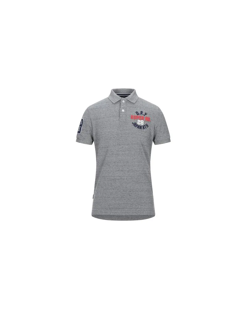 Superdry. TOPS - Poloshirtsauf YOOX.COM Grau