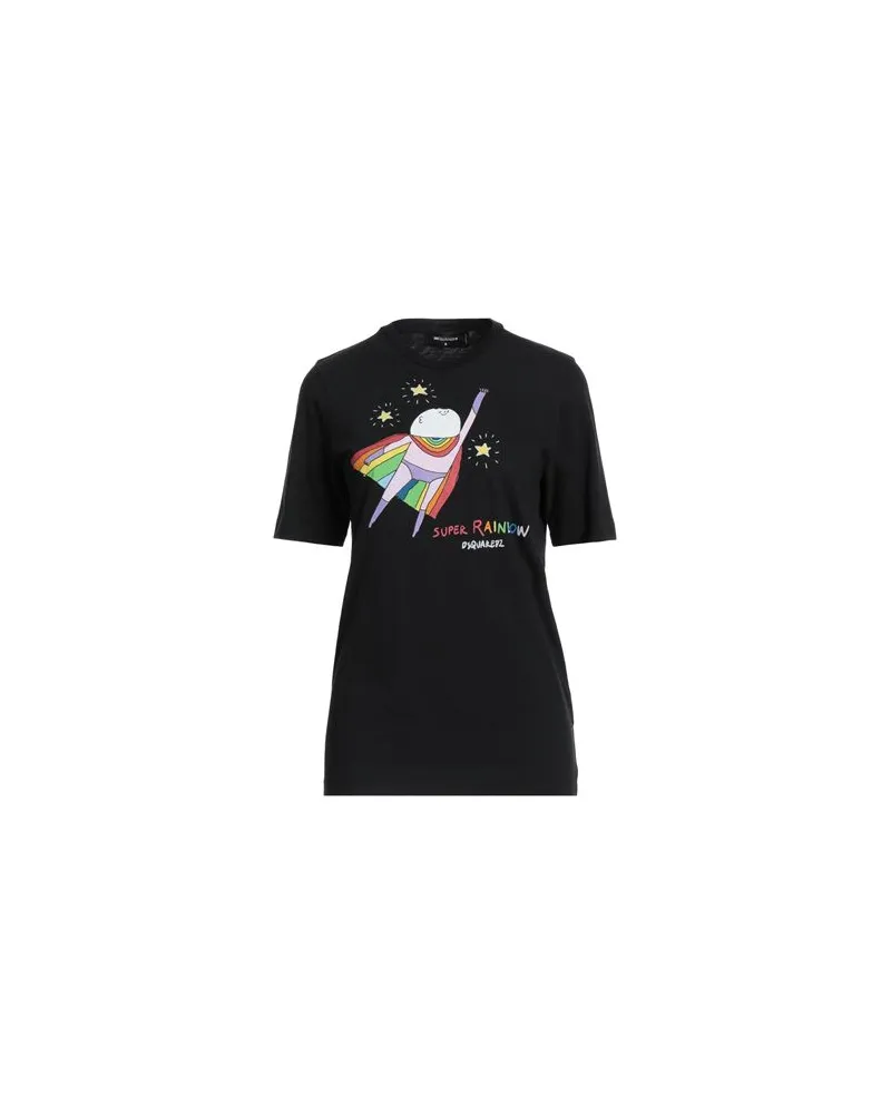 Dsquared2 TOPS - T-shirtsauf YOOX.COM Schwarz