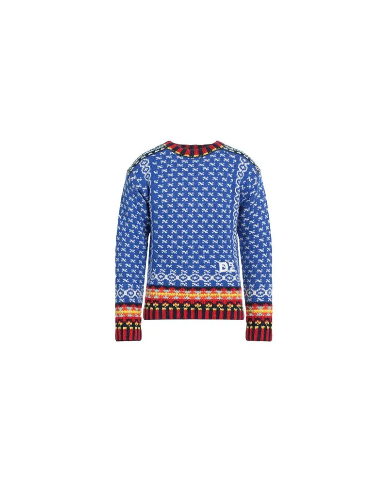 Dsquared2 STRICKWAREN - Pulloverauf YOOX.COM Blau