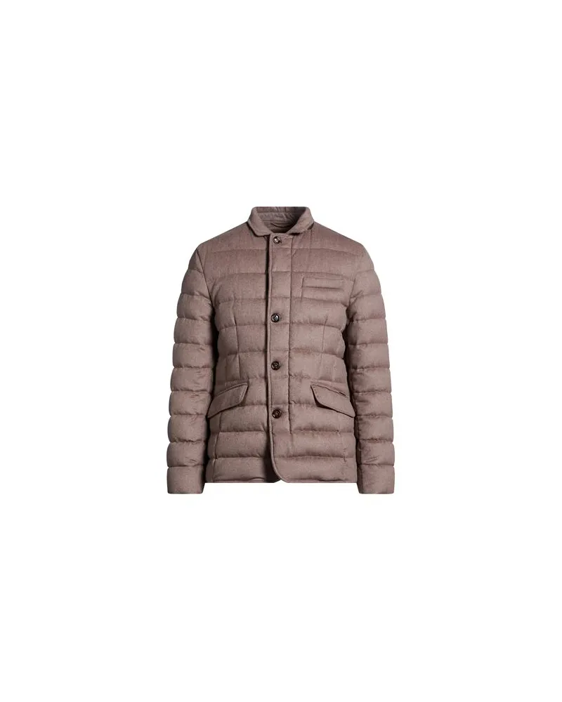 MOORER JACKEN & MÄNTEL - Pufferjacken & Daunenjackenauf YOOX.COM Hellbraun